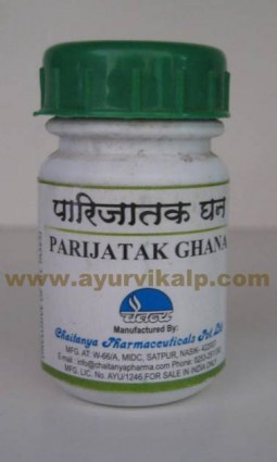 Chaitanya, PARIJATAK GHANA, 60 Tablet, (Nyctanthes Arbortristis)
